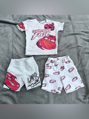 3 Pc Play Clothes Lightning McQueen Bundle - 3t - *SEE DETAILS FOR SIZING INFO*